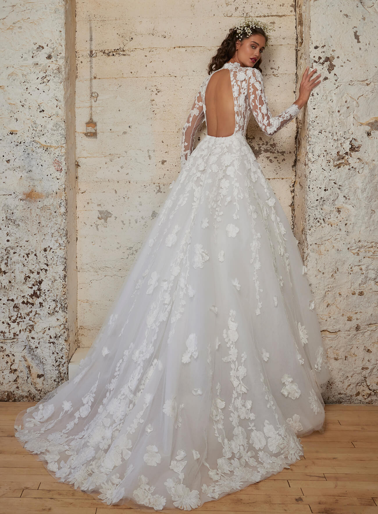 Calla Blanche 123248 Alessandra Wedding Gown