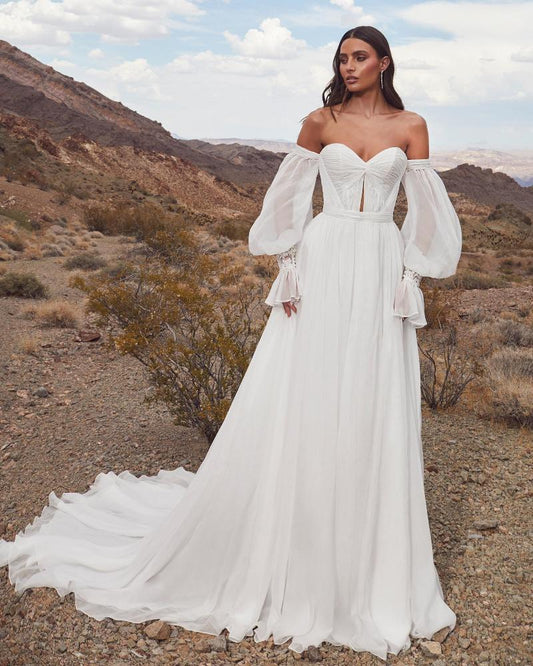 Calla La-Perle LP2406 Lavender Wedding Gown