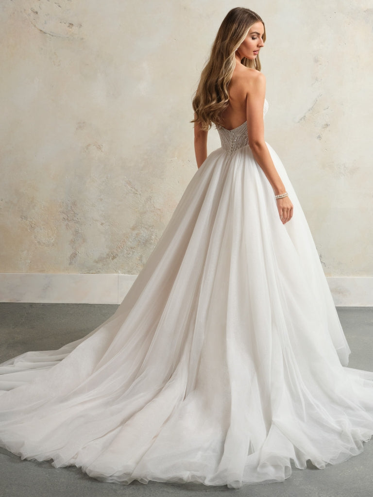 Maggie Sottero Brogan 24MZ799A01 (Glitter Tulle) Wedding Gown