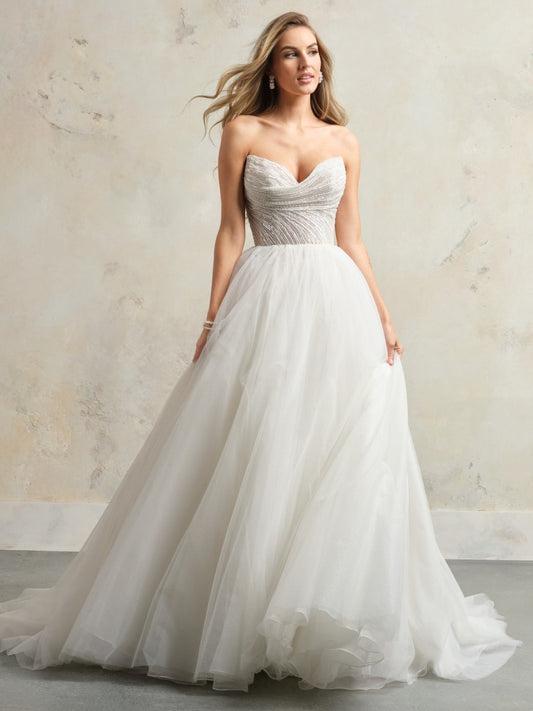Maggie Sottero Brogan 24MZ799A01 (Glitter Tulle) Wedding Gown