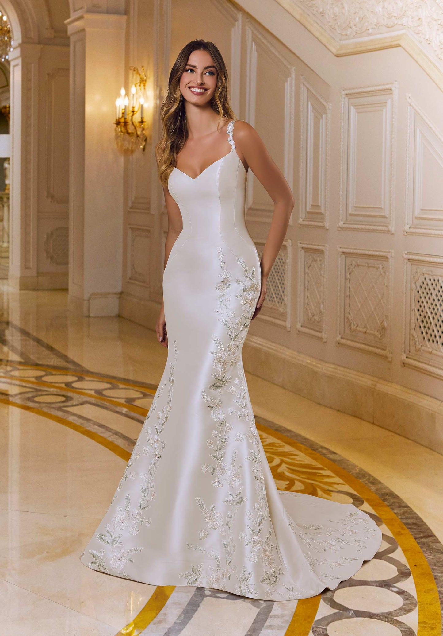 Morilee Rapunzel Style 2641 with Detachable Back Bow