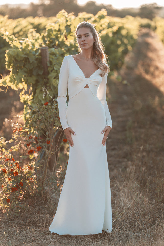 Allure Bridals A1313LS (Long Sleeve) Wedding Gown