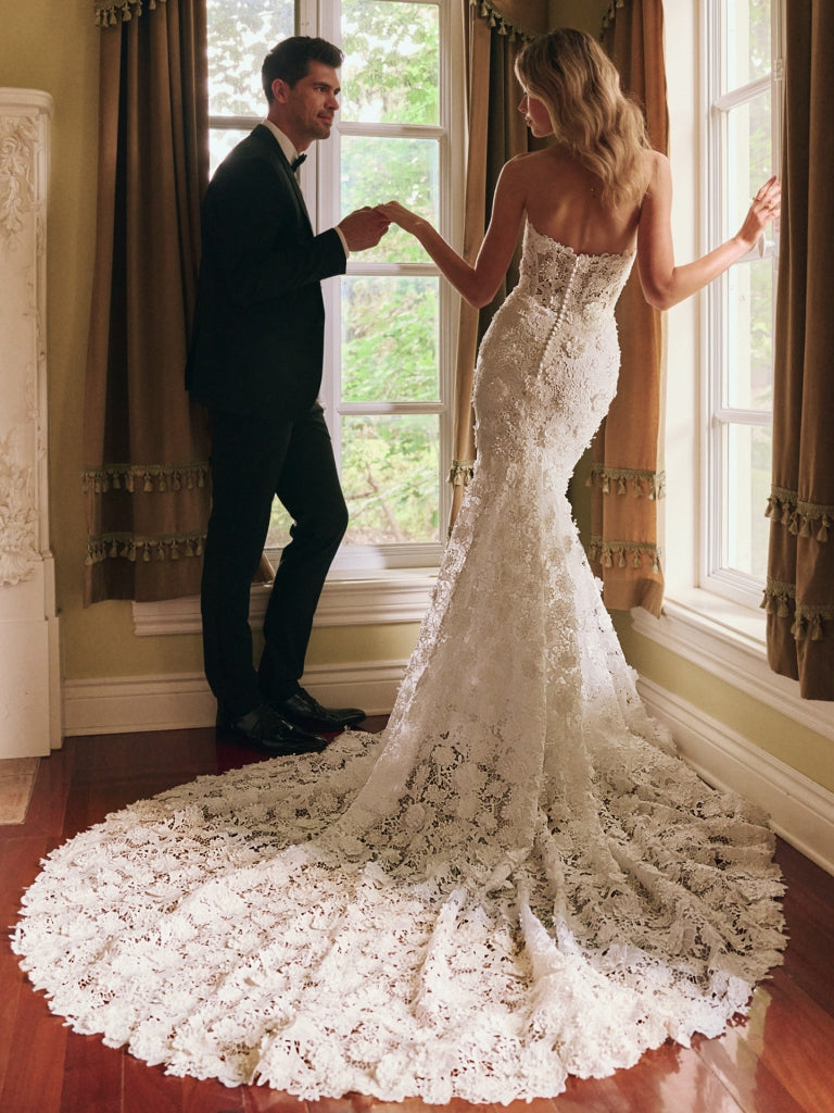 Maggie Sottero and Midgley Warner Wedding Gown