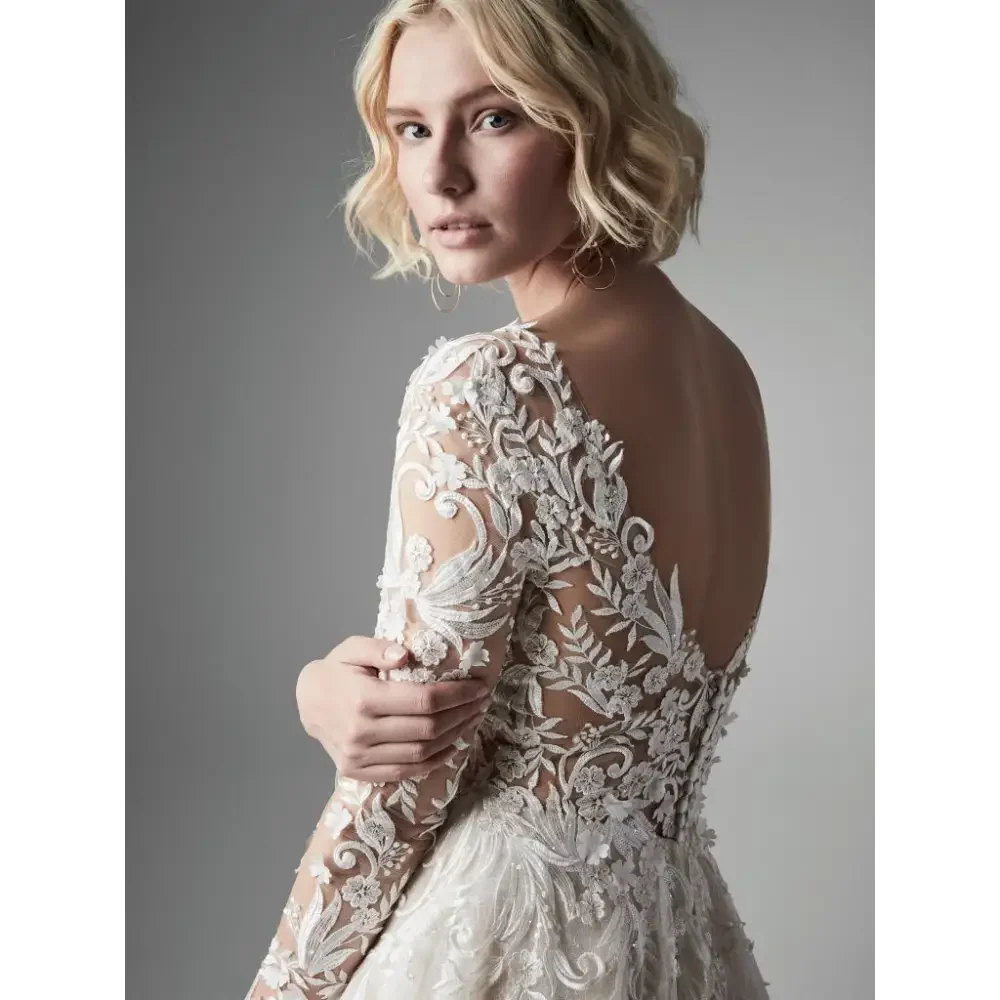 Maggie Sottero Zander 9SC076 (Chantilly Lace) Wedding Gown